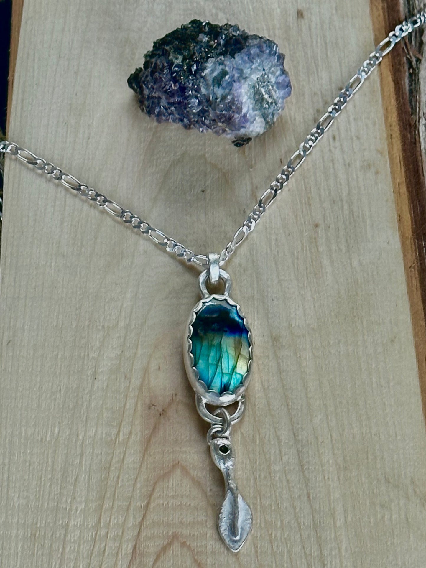 Labradorite Statement Necklace