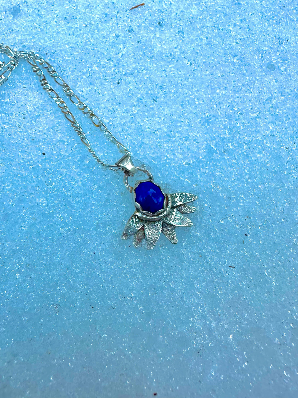 Lapis Lazuli Flower