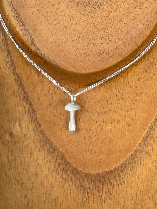 Mushroom necklace