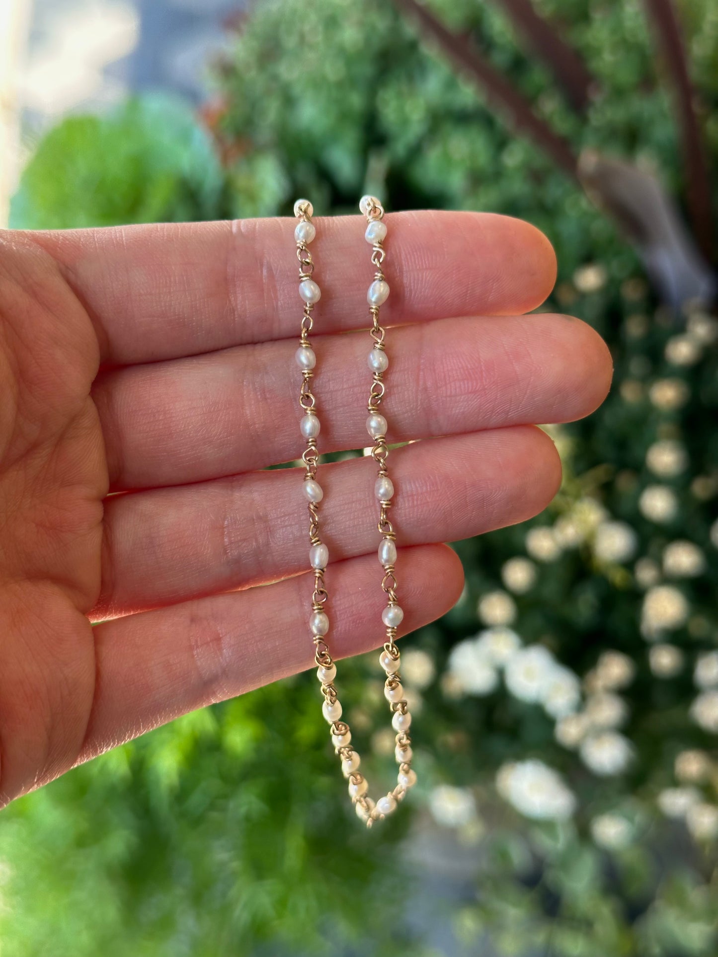 Dainty Pearl Necklace | Vintage Style Choker