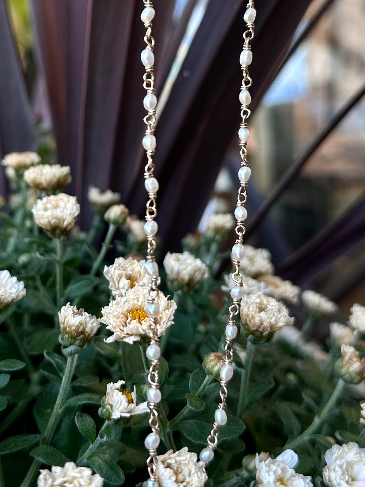 Dainty Pearl Necklace | Vintage Style Choker