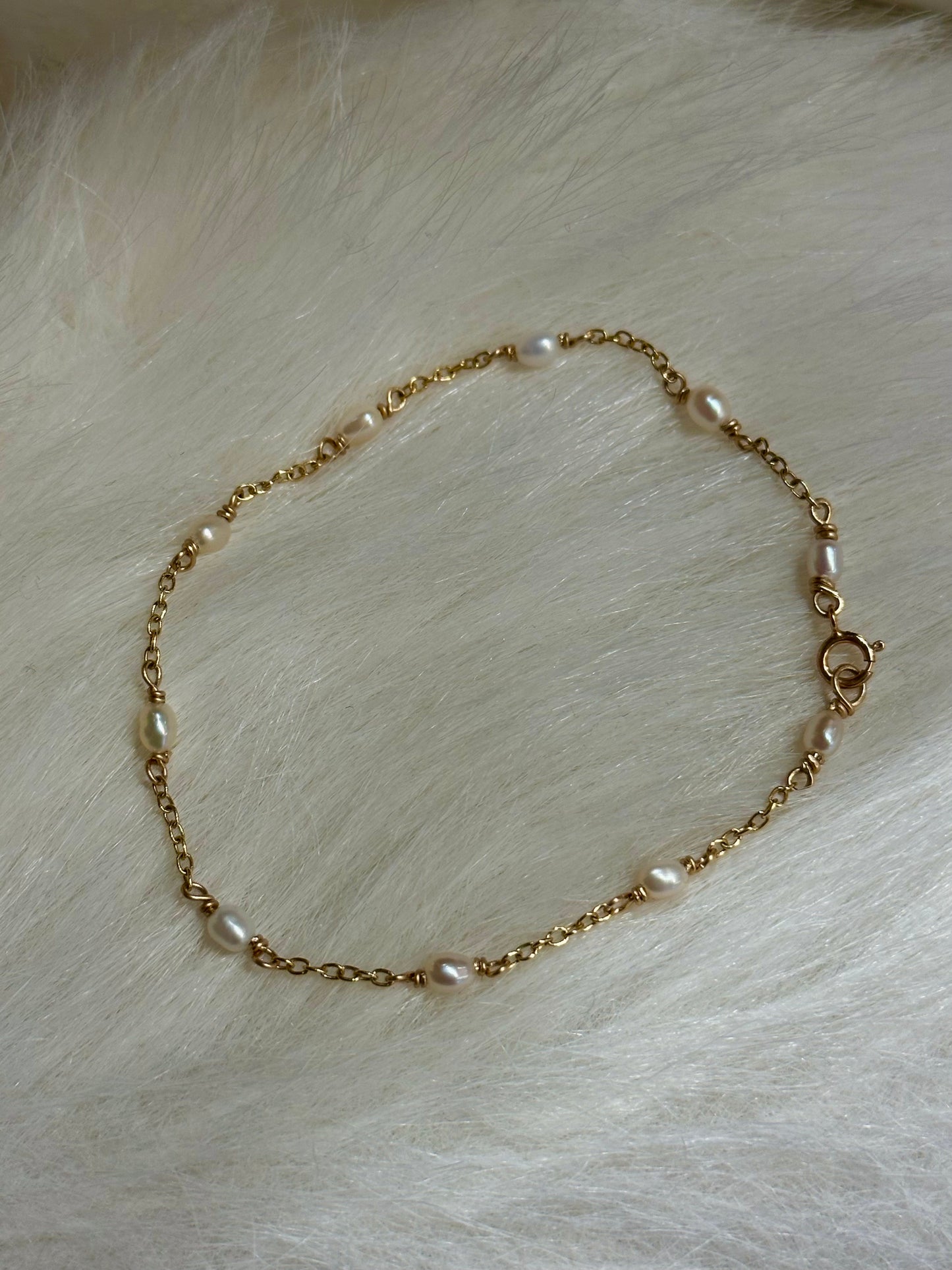 Aphrodite's Pearls Bracelet | Gold