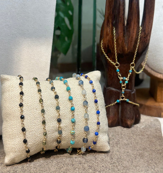 Gemstone Bracelets | Gold
