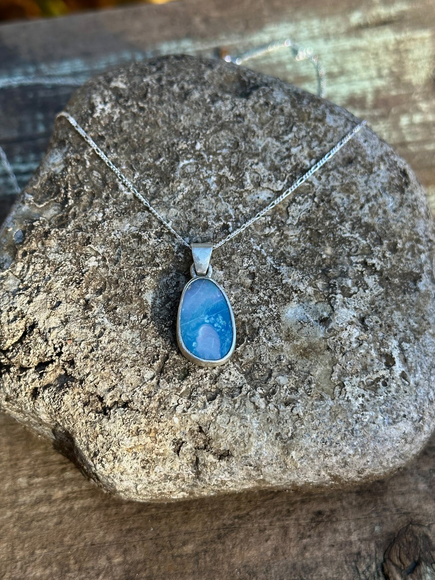 Dainty Opal Necklace