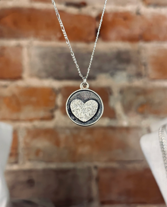 Heart Coin Talisman | Large