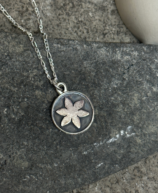 Flower Coin Talisman | Small