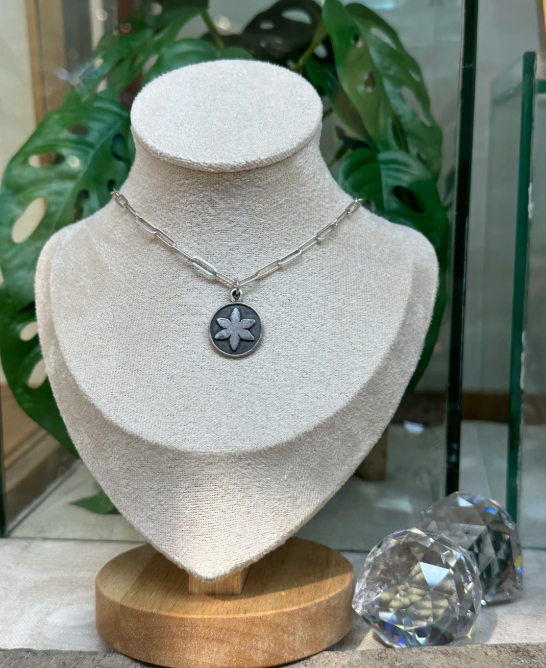 Flower Coin Talisman | Small